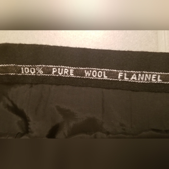 Wool Black Pencil Skirt plus size 14/16 - Picture 4 of 4